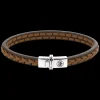 Armband | Armband^Rebel & Rose Absolutely Leather - Single Stranded Brown Cognac |