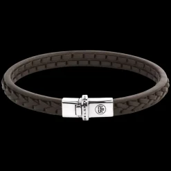 Armband | Armband^Rebel & Rose Absolutely Leather - Single Stranded Brown |