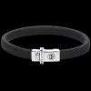Armband | Armband^Rebel & Rose Absolutely Leather - Small Braided Black |