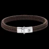 Armband | Armband^Rebel & Rose Absolutely Leather - Small Braided Apollo Cognac |