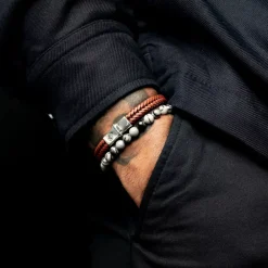 Armband | Armband^Rebel & Rose Absolutely Leather - Small Braided Apollo Cognac |