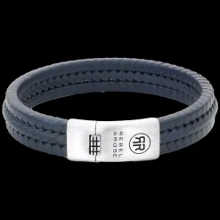 Armband^Rebel & Rose Absolutely Leather - Twisted 925 Navy |
