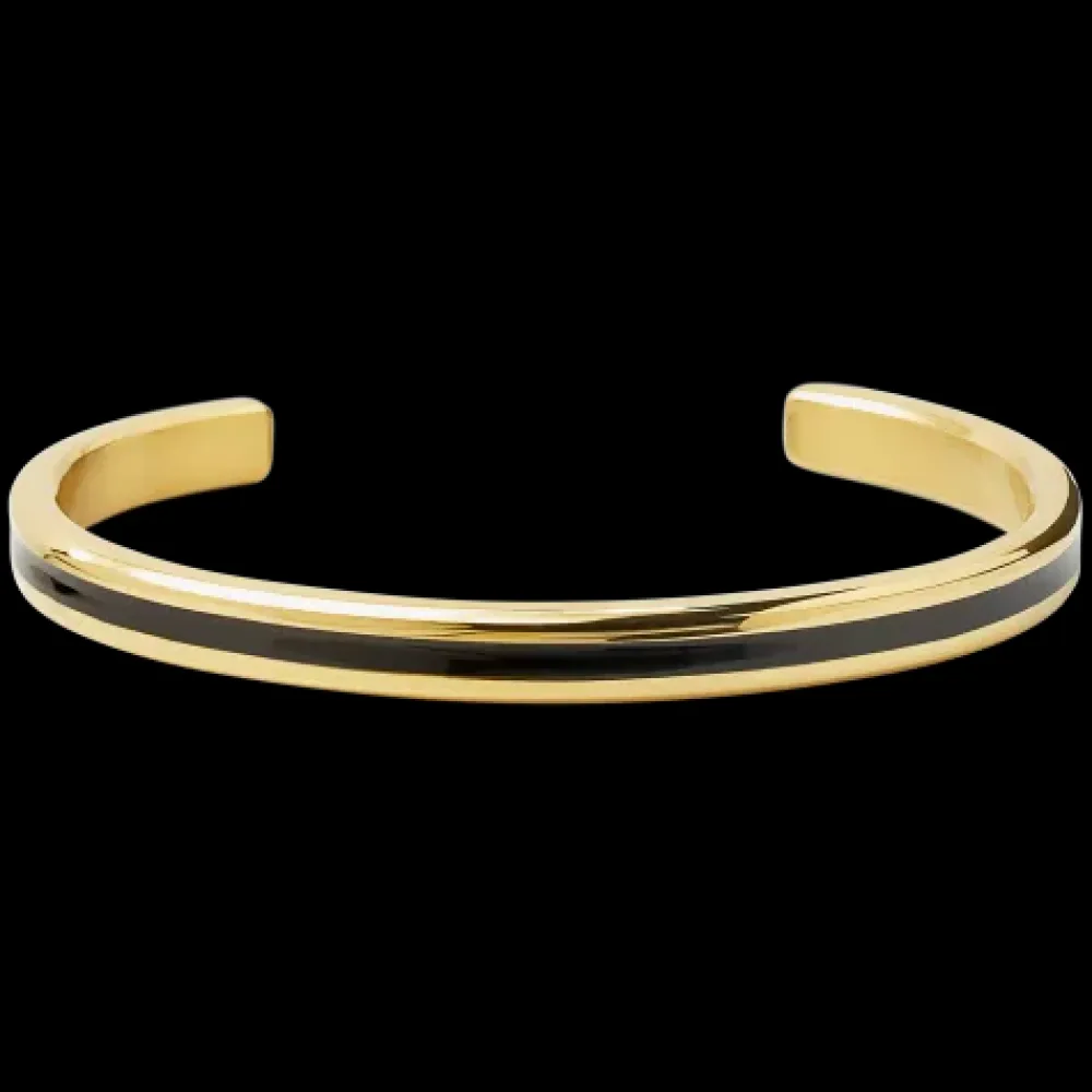 Armband | Armband^Rebel & Rose Black-series - Black Moon - All-Black - 6mm |