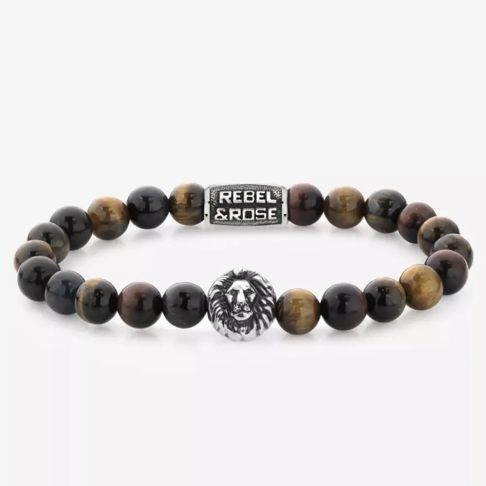 Armband^Rebel & Rose Lion Head - Who's afraid of the Lion |