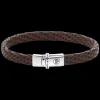 Armband^Rebel & Rose Mastery Collection - Mastery Collection - Woven Small Patina Cognac |