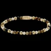 Armband^Rebel & Rose More Balls Than Most - Autumn Love - Yellowgold ionplated - 4mm |