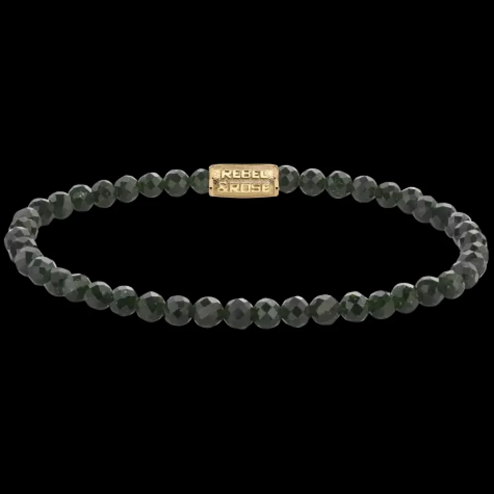 Armband | Armband^Rebel & Rose More Balls Than Most - Blue Rain - 4mm |