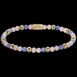 Armband^Rebel & Rose More Balls Than Most - Cherry Rose - Yellowgold ionplated - 4mm |
