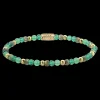 Armband^Rebel & Rose More Balls Than Most - Green Morning Glam Rocks - 4mm |