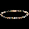 Armband^Rebel & Rose More Balls Than Most - Indian Summer- Rosegold ionplated - 4mm |
