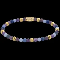 Armband^Rebel & Rose More Balls Than Most - Indian Spring - Yellowgold ionplated - 6mm |