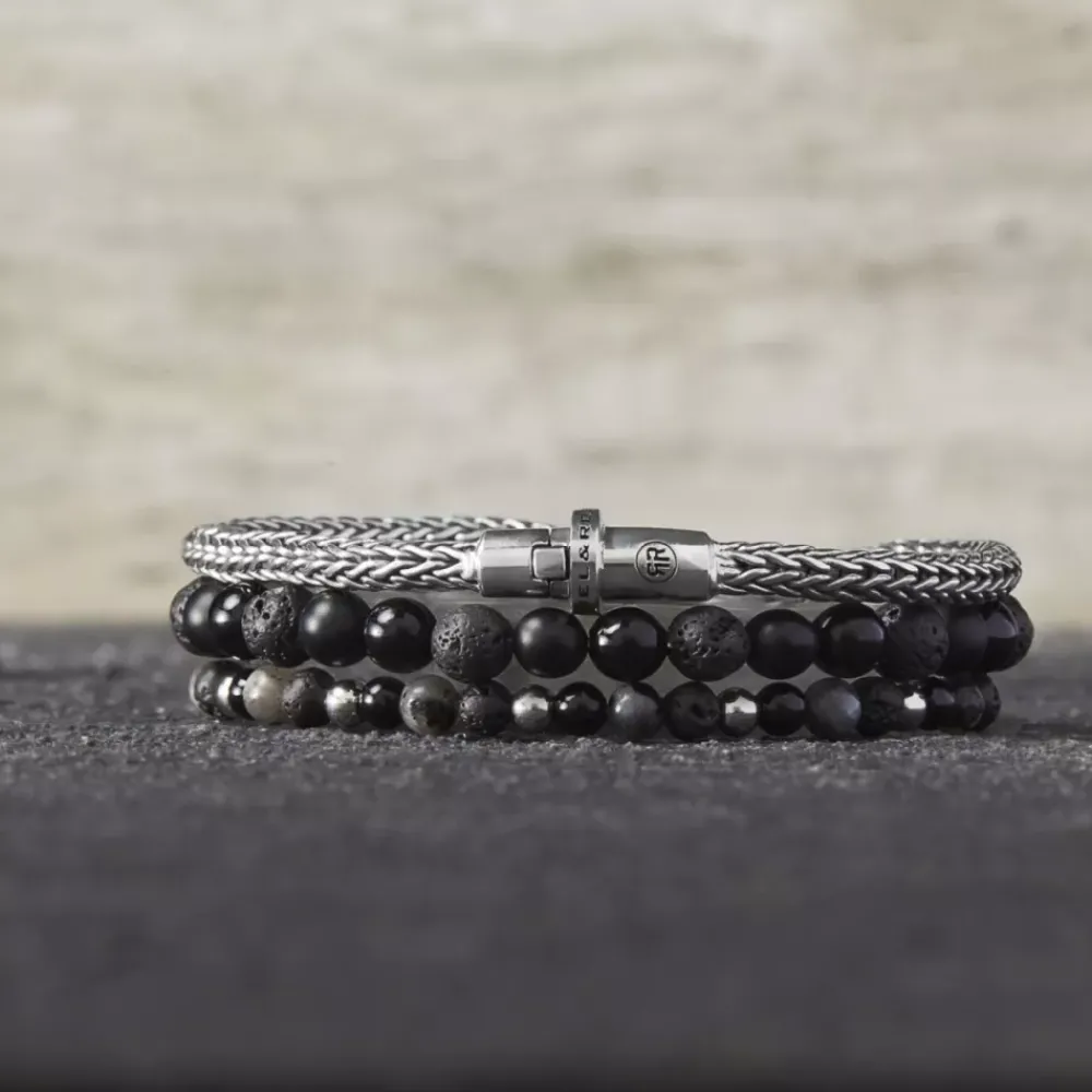 Armband^Rebel & Rose More Balls Than Most - Shiny Night - 4mm |