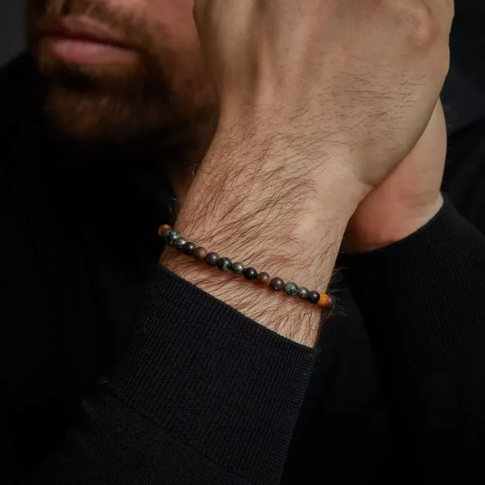Armband^Rebel & Rose More Balls Than Most - Stormy Weather Vintage - 6mm |