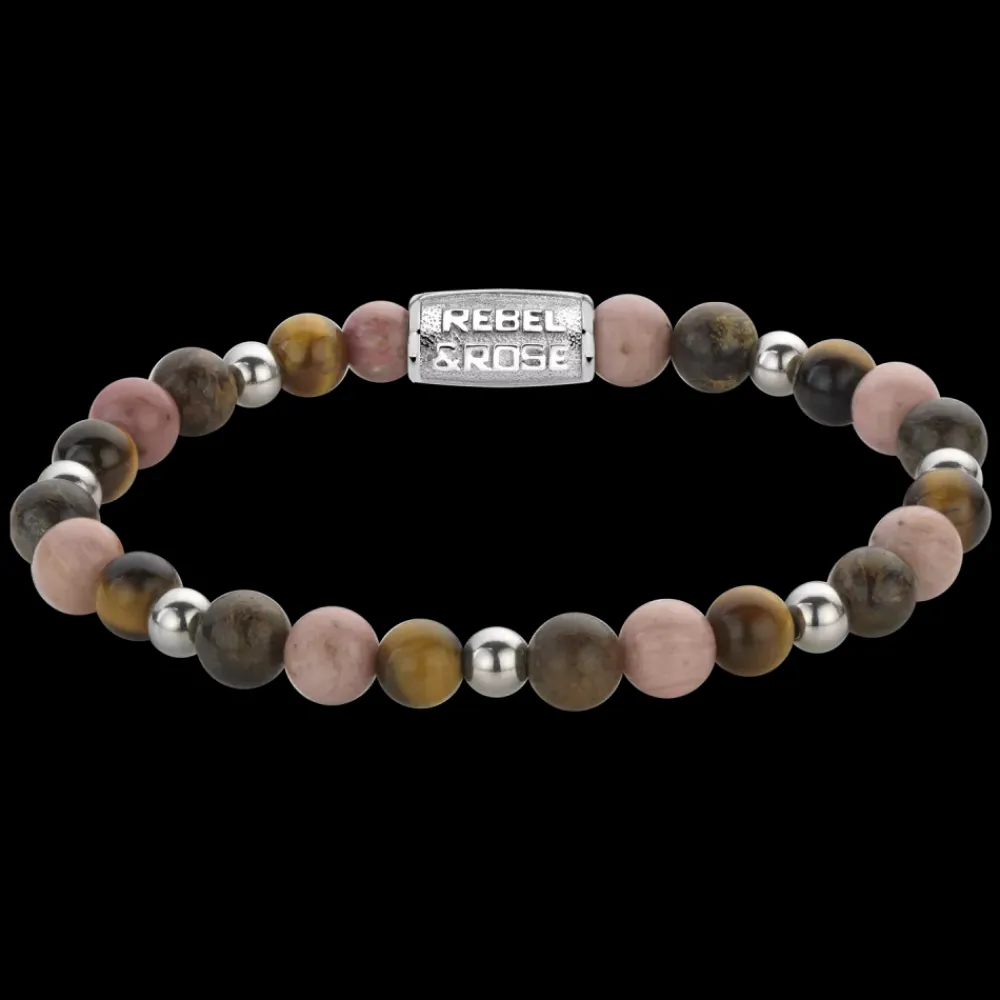Armband^Rebel & Rose More Balls Than Most - Winter Glow - 6mm |