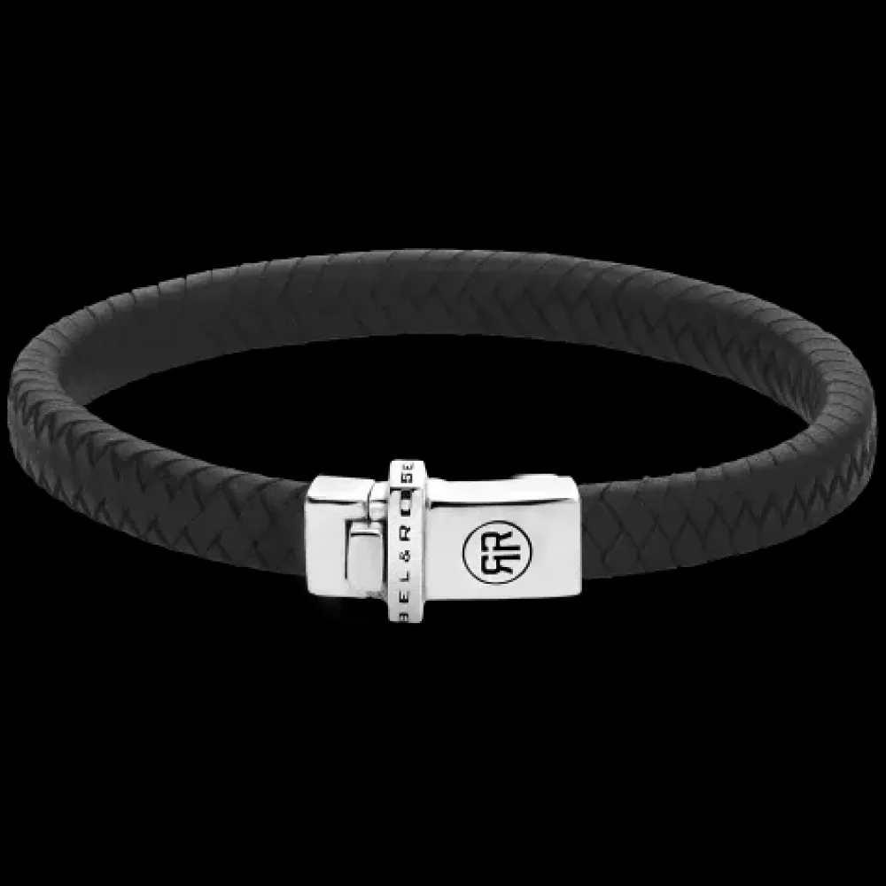 Armband | Armband^Rebel & Rose More Balls Than Most - Winter Blues - Yellowgold ionplated - 4mm |