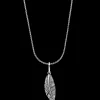 Ketting^Rebel & Rose Necklace & Pendant - Necklace Rope Silver 925 - 3mm with Pendant Feather |