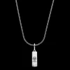 Ketting^Rebel & Rose Necklace & Pendant - Necklace Chain Silver 925 - 3mm with Pendant Tag Small |