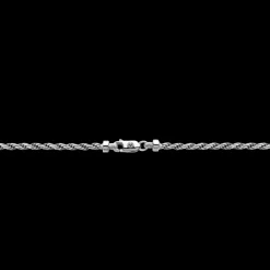 Ketting^Rebel & Rose Necklace & Pendant - Necklace Rope Silver 925 - 3mm with Pendant Plectrum |