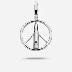 Ketting | Ketting^Rebel & Rose Necklaces - Necklace Make Love Not War 925 |