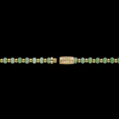 Ketting^Rebel & Rose Necklaces - Necklace Mix Green Adventure Yellowgold - 4mm |