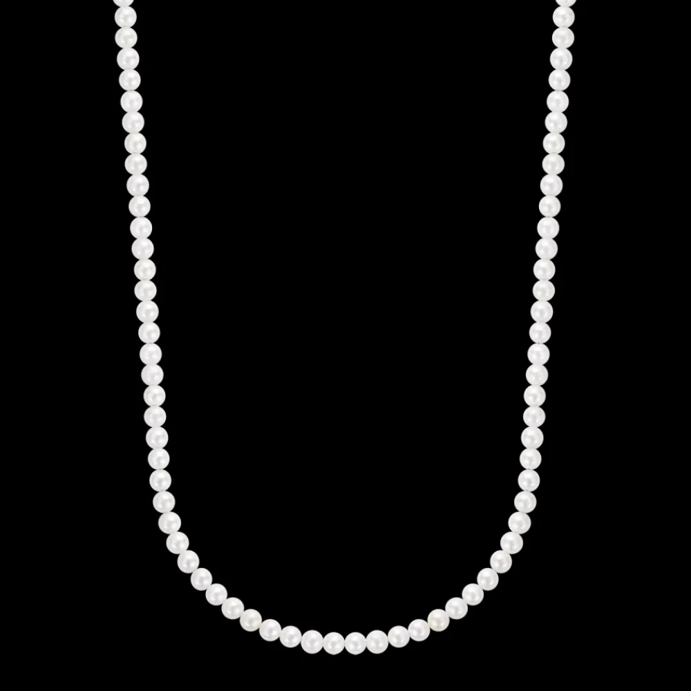 Ketting^Rebel & Rose Necklaces - Necklace Pearl Gem 4mm |
