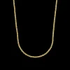 Ketting^Rebel & Rose Necklaces - Necklace Yellowgold Rocks - 3mm |