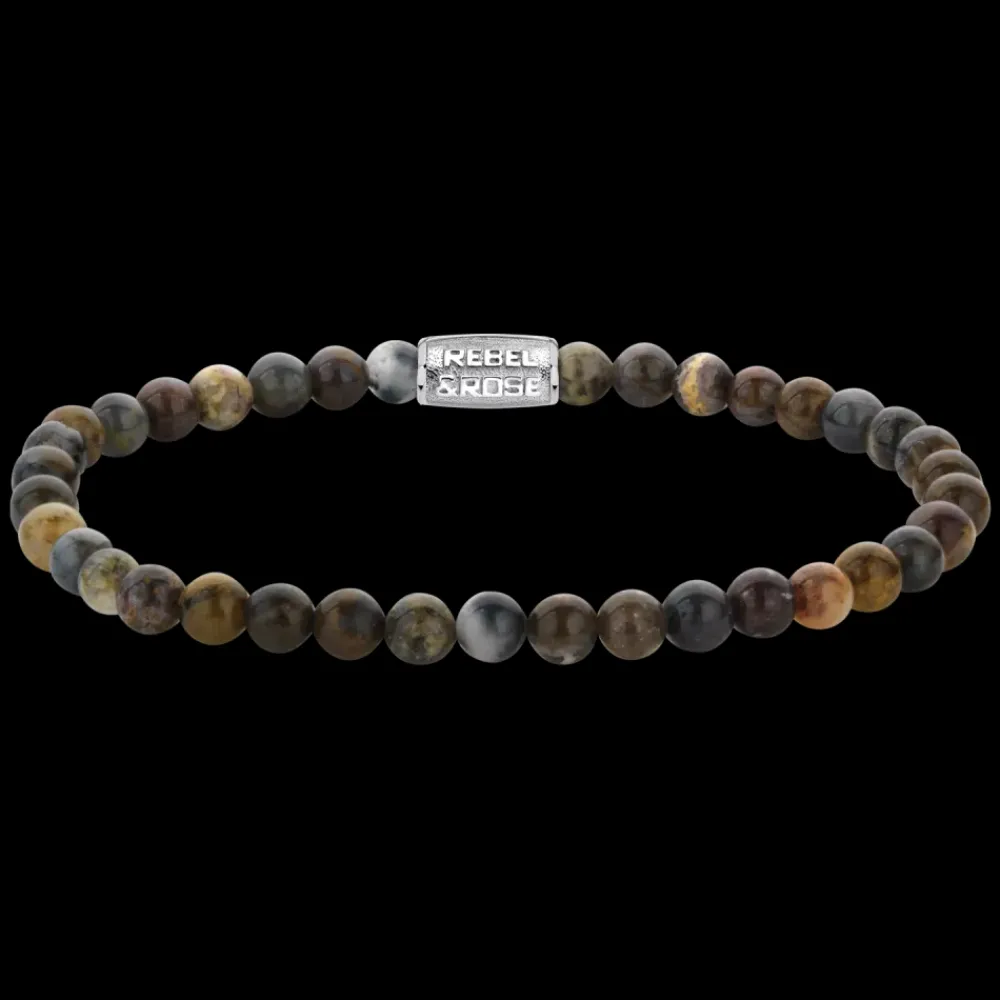Armband | Armband^Rebel & Rose No Balls Please - Autumn Rocks - 4mm |