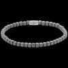 Armband^Rebel & Rose No Balls Please - Roll The Dice - Mad Dark Grey - 4mm |