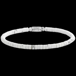 Armband | Armband^Rebel & Rose No Balls Please - Slices - Virgin White - 4mm |