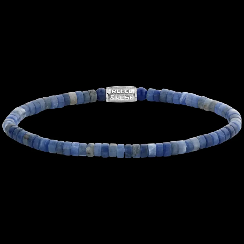 Armband | Armband^Rebel & Rose No Balls Please - Slices - Midnight Blue - 4mm |