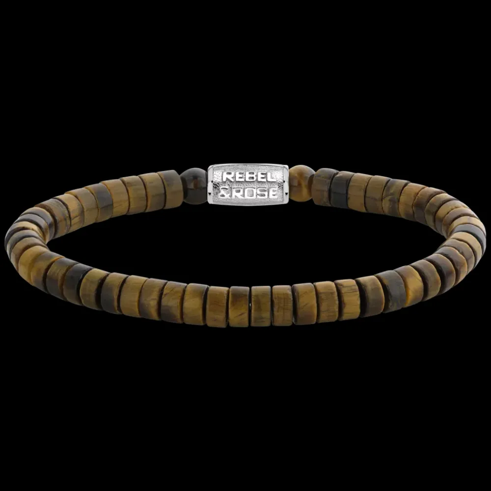 Armband | Armband^Rebel & Rose No Balls Please - Slices - Tiger Lily - 6mm |