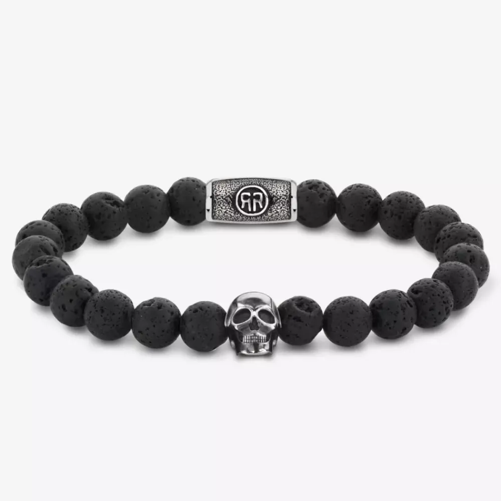 Armband | Armband^Rebel & Rose Skull-series - Skull Black Moon |