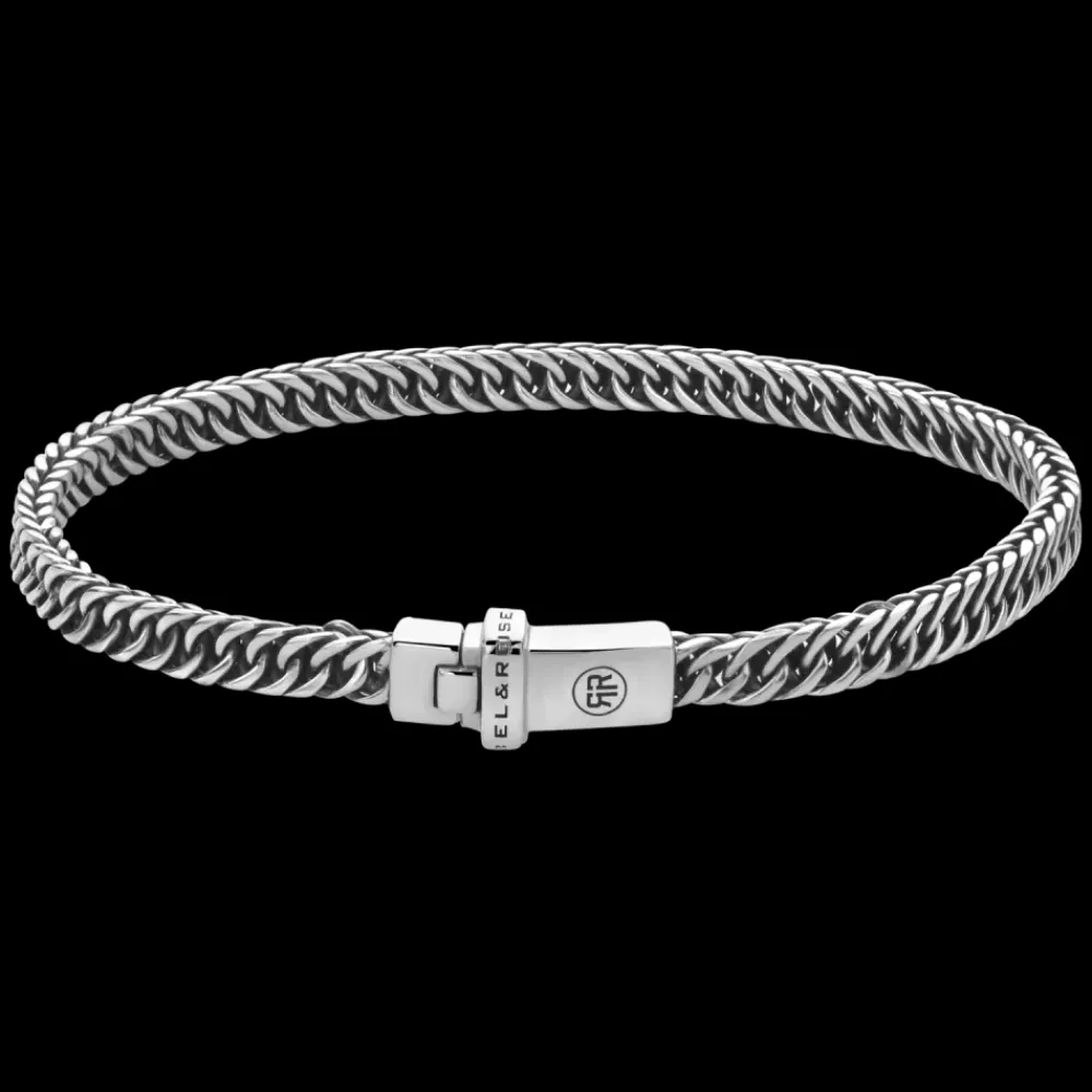 Armband | Armband^Rebel & Rose Sterling Silver Line - Small Link Four |