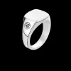 Ring^Rebel & Rose Sterling Silver Rings - Ring Square Silver Shine |
