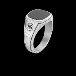 Ring^Rebel & Rose Sterling Silver Rings - Ring Square Vintage Onyx   |