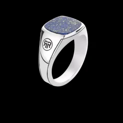 Ring^Rebel & Rose Sterling Silver Rings - Ring Square Lapis   |