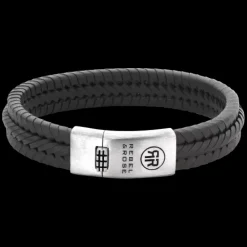 Armband | Armband^Rebel & Rose Stones Only - Black Wolf - 8mm |