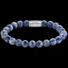 Armband^Rebel & Rose Stones Only - Dutch Delfts Blue - 8mm |