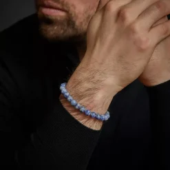 Armband^Rebel & Rose Stones Only - Dutch Delfts Blue - 8mm |