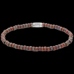 Armband | Armband^Rebel & Rose Stones Only - Glass Rocks Red Jazz  - 4mm |