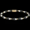 Armband^Rebel & Rose Stones Only - Green Glam Rocks Party - 4mm |