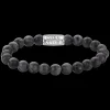 Armband | Armband^Rebel & Rose Stones Only - Grey Seduction - 8mm |