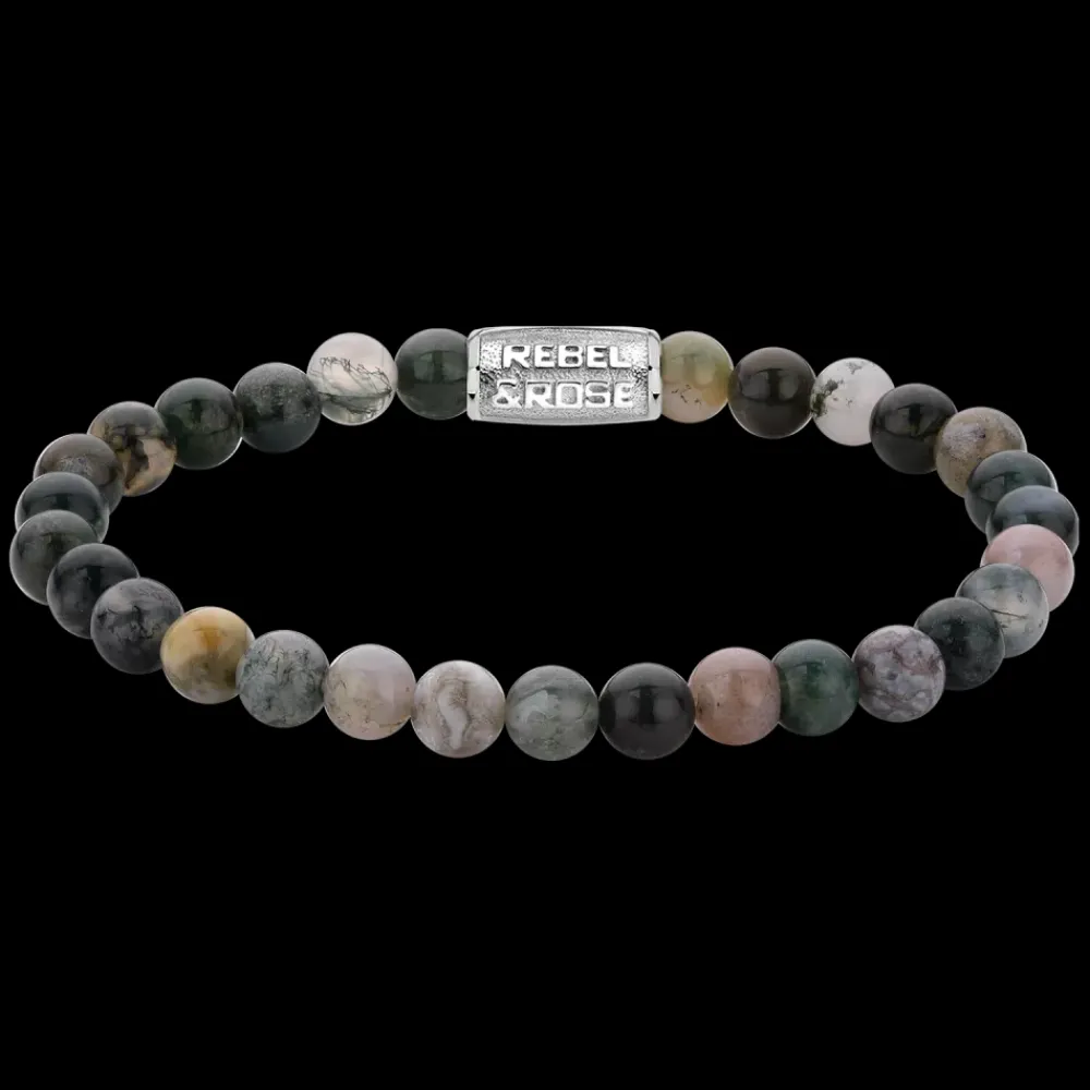 Armband^Rebel & Rose Stones Only - Indian Summer - 6mm |
