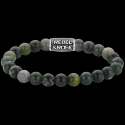Armband | Armband^Rebel & Rose Stones Only - Indian Summer Round Slices - 6mm |