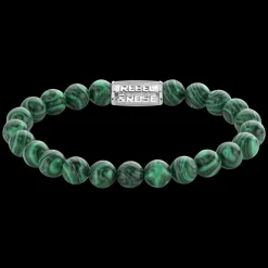 Armband^Rebel & Rose Stones Only - Malachite Green - 8mm |
