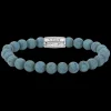 Armband | Armband^Rebel & Rose Stones Only - Matt Turquoise Delight - 8mm |