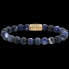 Armband | Armband^Rebel & Rose Stones Only - Midnight Blue Yellowgold - 8mm |