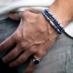 Armband | Armband^Rebel & Rose Stones Only - Midnight Blue - 6mm |