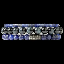 Armband^Rebel & Rose Stones Only - Midnight Blue Vintage - 6mm |