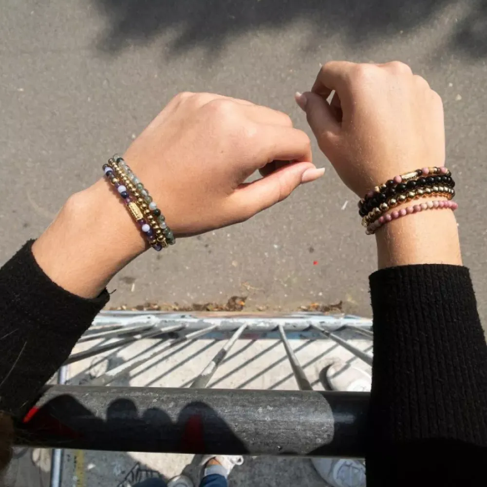 Armband^Rebel & Rose Stones Only - Rose Garden Yellowgold - 4mm |